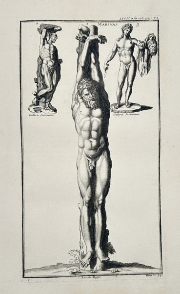 Bernard de Montfaucon (1655–1741) – Representations of Marsyas – Engraving (1719)