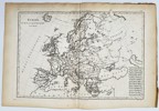 Rigobert Bonne (1727–1794) – Map of Europe - Political Overview – Engraving (1780)