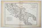 Rigobert Bonne (1727–1794) – Map of the Northern Part of the Kingdom of Naples - Italy – Engraving (1780)
