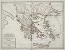 Edme Mentelle (1730–1815) – Map of Ancient Greece, Thrace, and Macedonia – Europe – Engraving (1818)