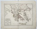 Edme Mentelle (1730–1815) – Map of Ancient Greece, Thrace, and Macedonia – Europe – Engraving (1818)
