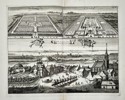 Mattheus Smallegange (1624–1704) – Views of Wulpenburg, Clarenbeek, and the Village of Gapinge – Netherlands – Engraving (1696)