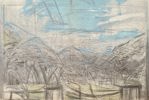 Alberto Giacometti (1901–1966) – Landscape of Maloja (Paysage de Maloja) - Lithography