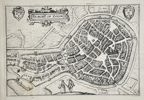 Frans Hogenberg (1535–1590) – Map of Bergen op Zoom: Berghe op Zoom (Netherlands