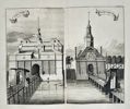 Daniel Stoopendaal (1672–1726) – The Dam Gate and the Vlissingen Gate - Copperplate engraving (18th Century)