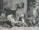 Charles Le Brun (1619–1690) – The Death of Meleager – Etching (17th Century)