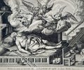 Claes Jansz Visscher (1587–1652) – The Death of Lazarus – Engraving (17th)