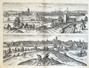 Georg Braun (1541–1622) & Frans Hogenberg (c. 1535–1590) – Views of Tours Angers