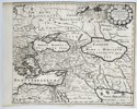 François Halma (1653–1722) – Map of the Middle Eastern Realms and Lands, Ancient and Modern – Copperplate engraving (18th Century)