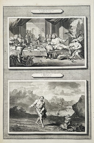 Ottomar Elliger the Younger (1666–1735) – The Parable of the Sower – Engraving (1700)