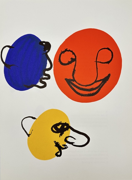 Alexander Calder (1898-1976) - Original Lithography - Untitled