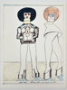 Saul Steinberg (1914-1999) after - Original Lithography - Untitled