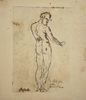 Raphael (1483-1520), (Raffaello Sanzio da Urbino), after - Study of a Nude