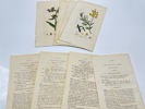 James Sowerby (1757-1822) - Set of 4 Prints - Meadow Vetchling, Melancholy Thistle, Common Bugloss, Common Bugloss