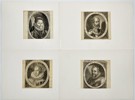 Unknown Author - Set of 4 Engravings - Portraits of European Historical Figures - Duke of Anjou - Luis de Requesens
