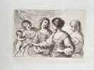 Francesco Bartolozzi (1727-1815) - Four Women with a Child - After: Giovanni Francesco Barbieri (Guercino)