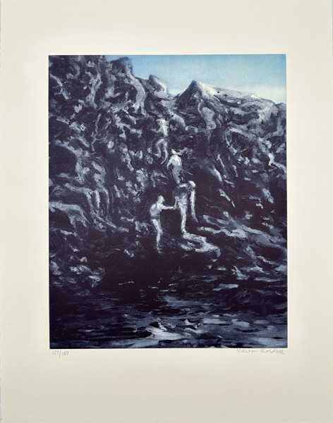 Viktor Rosdahl (1980) - Original Photogravure 'Hav, lera och ande' - 