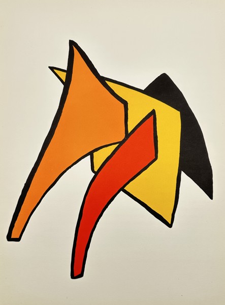 Alexander Calder (1898-1976) - from "Derriere le Miroir" #141, 1963