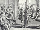 Crispijn de Passe II, “The Instruction of the King in the Exercise of Riding a Horse" - 1666