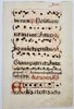 Unknown - Script - Latin antiphonary on paper with initials in red - 17th Century, Italy 