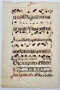 Unknown - Script - Latin antiphonary on paper with initials in red - 17th Century, Italy 