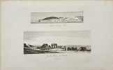 Dominique Vivant Denon - Antique Print, View of Ruins of the Temple in Front of Khnubis - Egypt