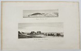 Dominique Vivant Denon - Antique Print, View of Ruins of the Temple in Front of Khnubis - Egypt