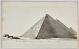 Dominique Vivant Denon - Antique Print, The Great Pyramid of Giza - Egypt