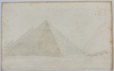 Dominique Vivant Denon - Antique Print, The Great Pyramid of Giza - Egypt