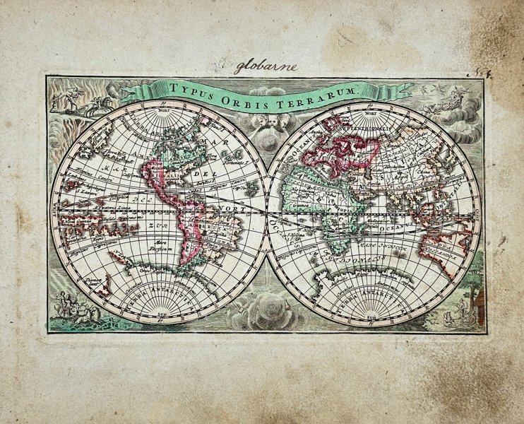 Worldmap - Goittlieb Schneider - Typus Orbis Terrarum - 1801-1820