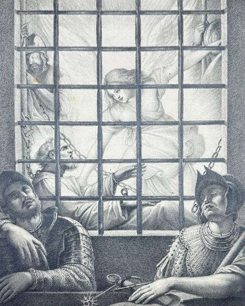 Federico Zuccari (1539-1609), After - The Liberation of Peter from Prison