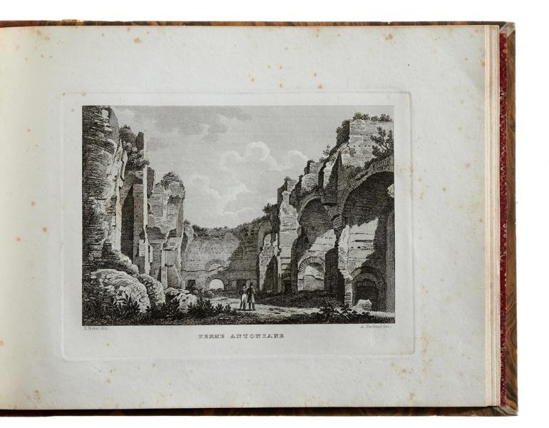 Achille Parboni - Nuova raccolta delle principali vedute antiche e, Italy, Rome