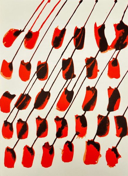 Alexander Calder (1898–1976) - Color Lithograph - Les Fleurs from Derrière Le Miroir – 1965