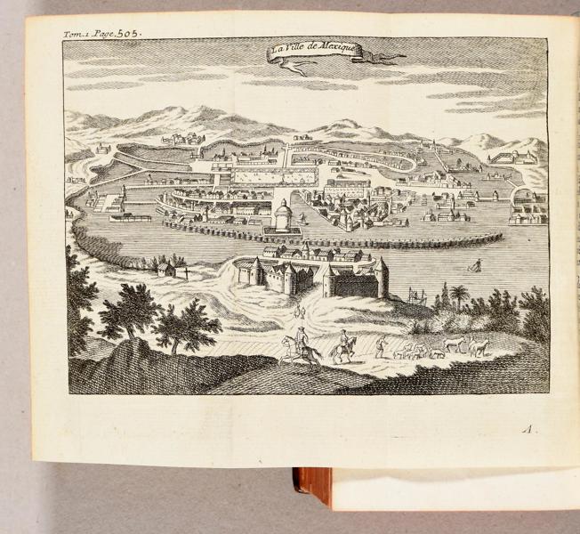 Antonio de Solís y Ribadeneyra (1610–1686) – Histoire de la Conquête du Mexique ou de la Nouvelle Espagne – Printed Book with Copperplate Engravings (1730)