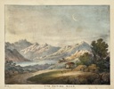 Charles Blunt (1803–1878) – The Waning Moon – The Beauty of the Heavens – Hand-Coloured Aquatint (1849)