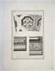 Giocondo Albertolli (1742–1839), Giacomo Mercoli – Profiles of Cornices with Ornamental Details from Plate XIII – Large Copper Engraving (1778–82)