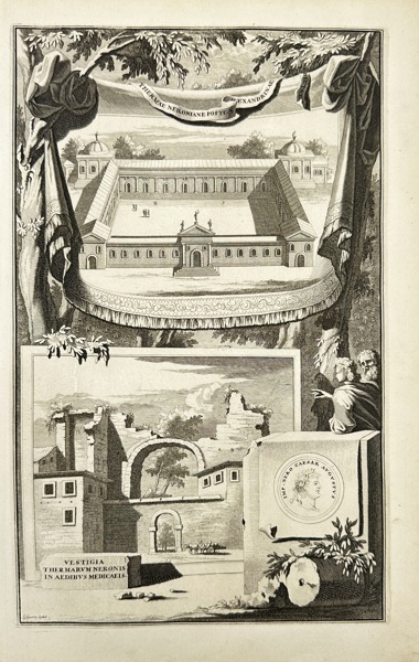 Jan Goeree (1670–1731) – Thermae Neronianae et Alexandrinae – Engraving (Early 18th Century)