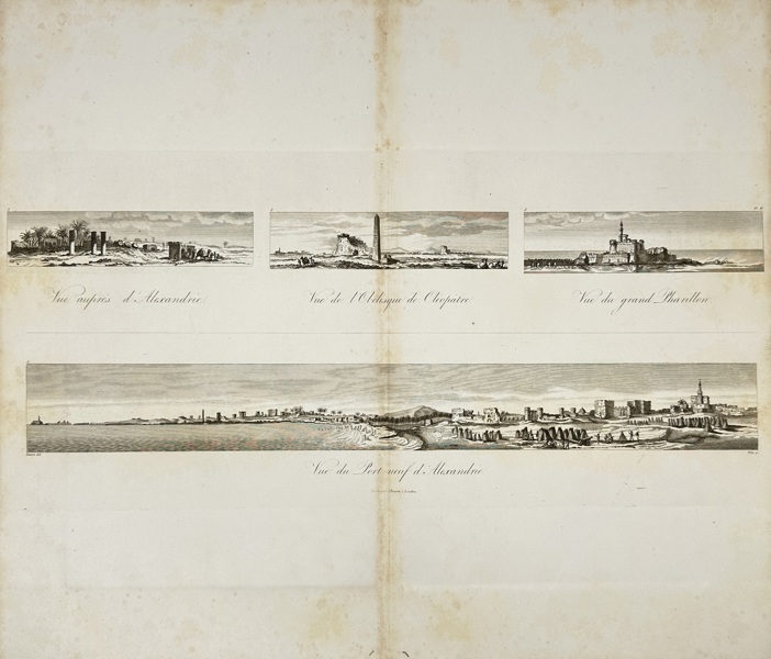 Samuel Bagster (1772–1851) – Views of Alexandria – Copperplate Engraving (c.1830)