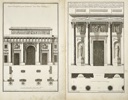 Jean-François de Neufforge (1714–1791) – Set of 2 Architectural Designs – Triumphal Gate – Engravings (1768)