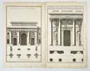 Jean-François de Neufforge (1714–1791) – Set of 2 Architectural Designs – Triumphal Gate – Engravings (1768)