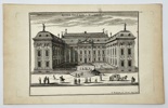 Gabriel Bodenehr (c.1664–1729) – Palace of the Knights in Stockholm – Copperplate Engraving (early 18th Century)