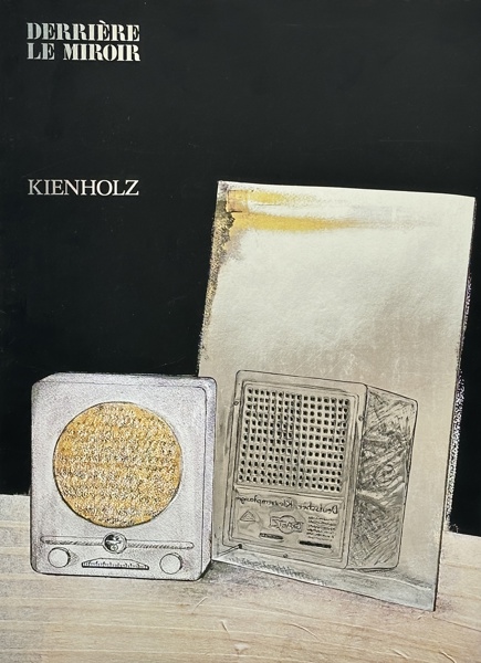 Edward Kienholz (1927–1994) – Derrière Le Miroir No. 240 – Lithographic Cover Design (1979)