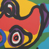 Karel Appel (1921–2006) – Lithograph – Composition with Faces (1970s)