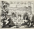 Willem Goeree (1635–1711) & Jan Luyken (1649–1712) – Map of Egypt with Idolatrous Gods and Ritual Animals – Engraving (Late 17th Century)