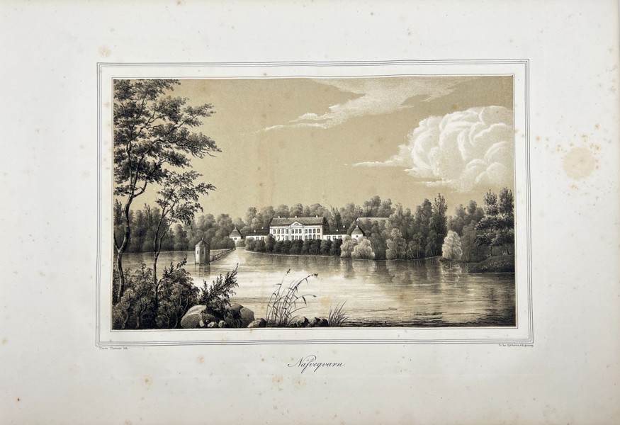 Ulrik Thersner (1779–1828) – View from Fordna och närvarande Sverige – Engraving (1828–1867)
