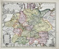 Christoph Weigel (1654–1725) – Map of the Electorates and Imperial Territories of Germany / Herma – German States of the Holy Roman Empire (c.1720)