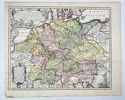 Christoph Weigel (1654–1725) – Map of the Electorates and Imperial Territories of Germany / Herma – German States of the Holy Roman Empire (c.1720)
