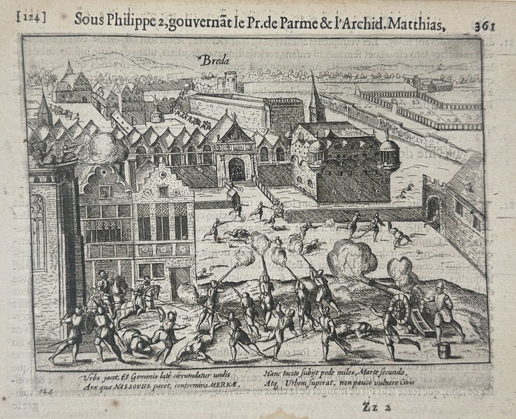  Willem Baudartius (1565–1640) – Conquest of Breda by the Malcontents, 1581 – Engraving (1616)