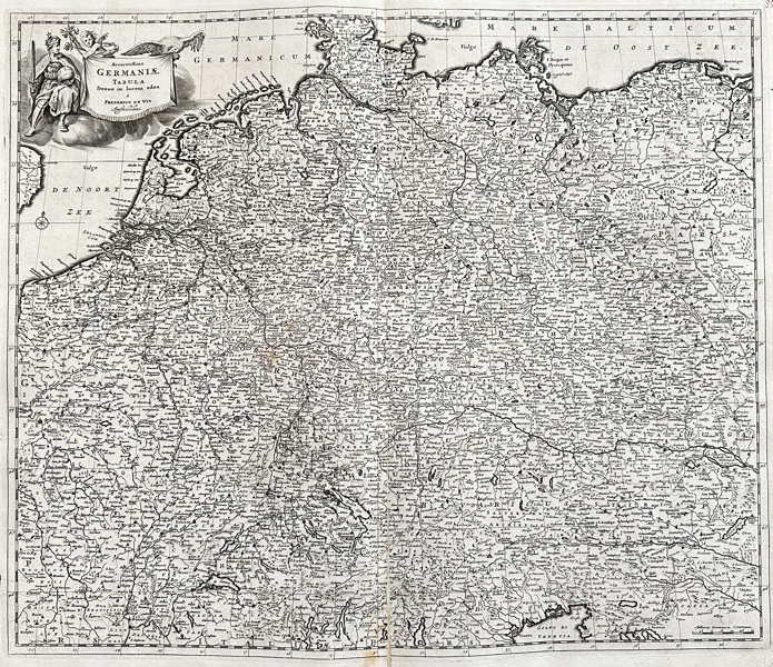 Ferdinand de Wit (active 18th century) – Large Map of the Kingdom of Belgium – Copperplate Engraving (c. 18th century)