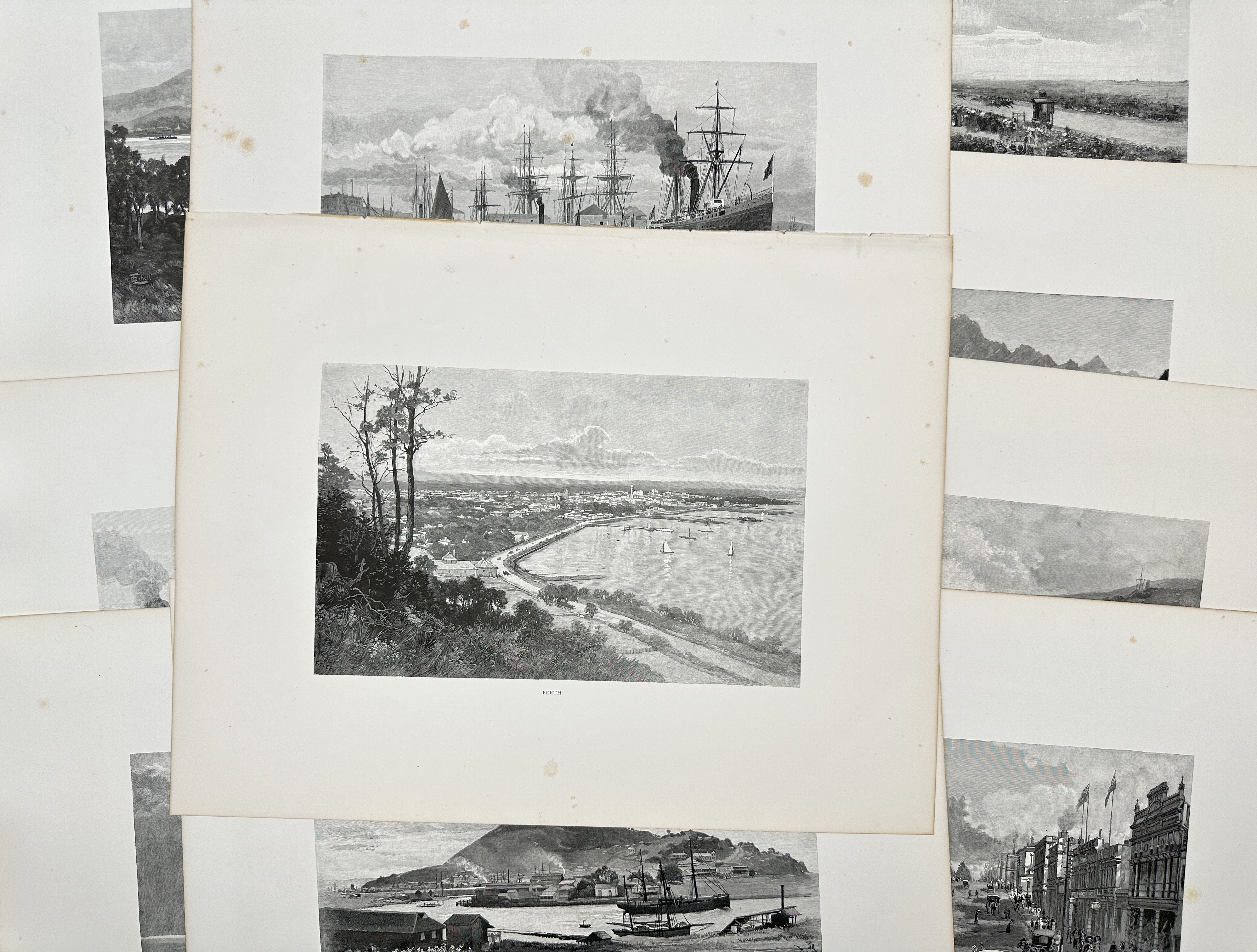 Andrew Garran - Set of 10 Engravings - Views of Austral | Auktion
